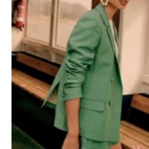 Sézane Linen Christie Jacket